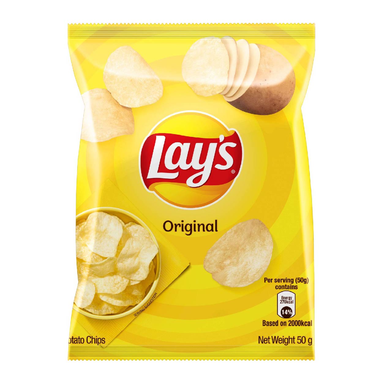 Lay's Original Potato Chips 50g