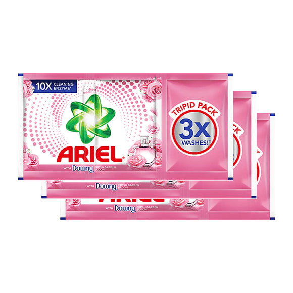 Ariel Laundry Powder with Downy Fresh Garden Bloom 3x87g Tripid