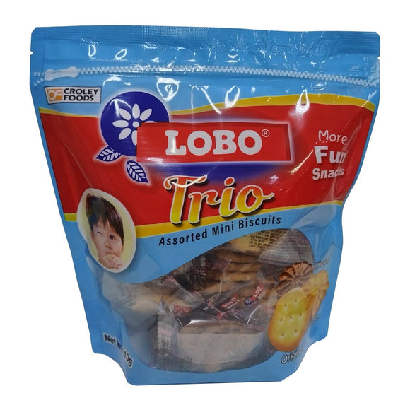 Lobo Trio Assorted Mini Biscuits 110g