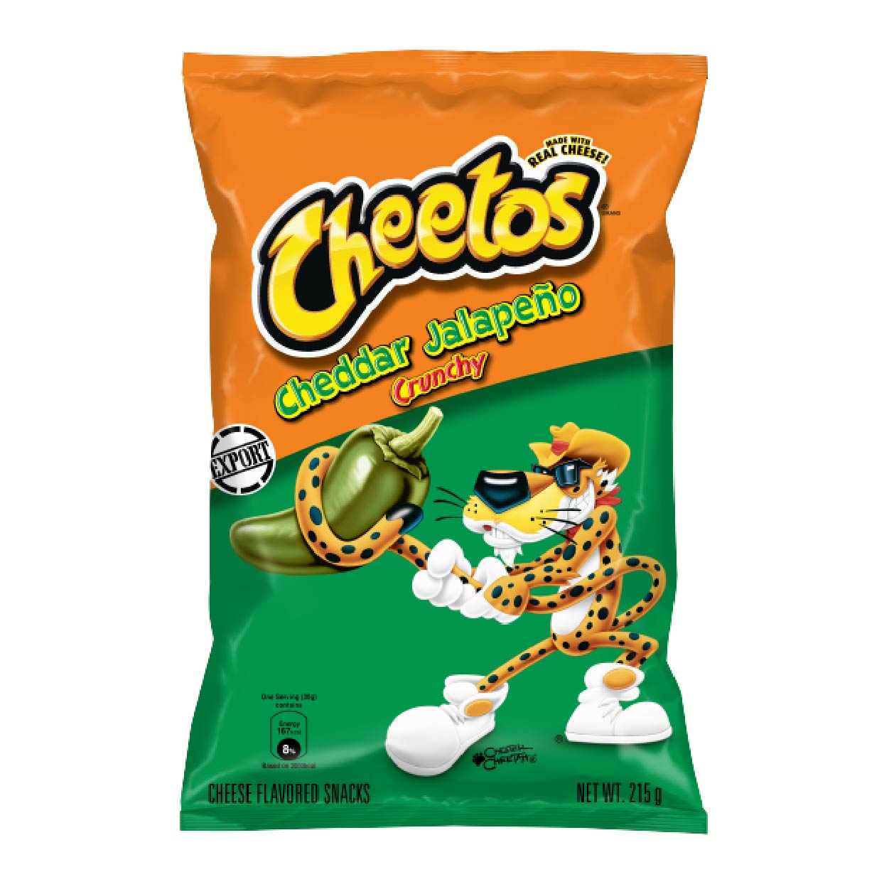 Cheetos Crunchy Cheddar Jalapeno 215g