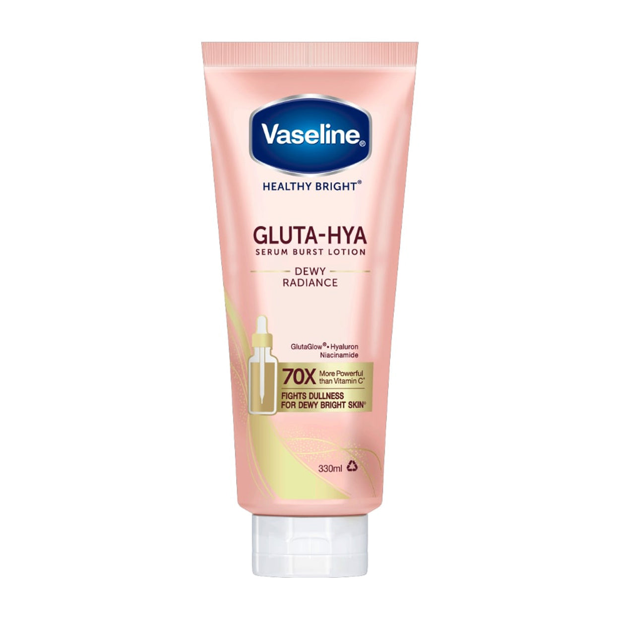 Vaseline Healthy Bright Gluta-HYA Dewy Radiance Lotion 330ml