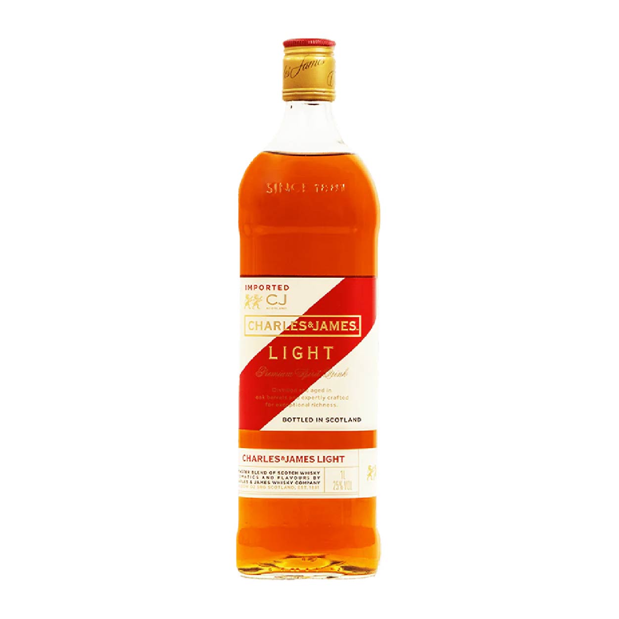 Charles & James Light Whisky 1L