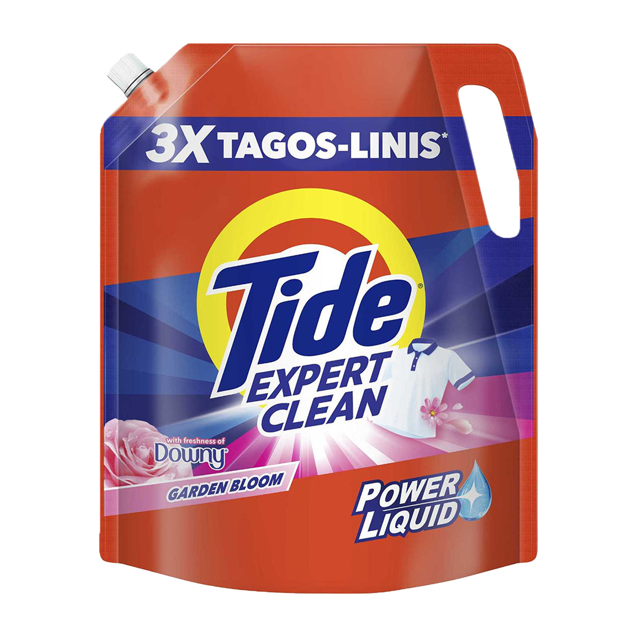 Tide Expert Clean Power Liquid Garden Bloom Refill 2.105/2.221kg