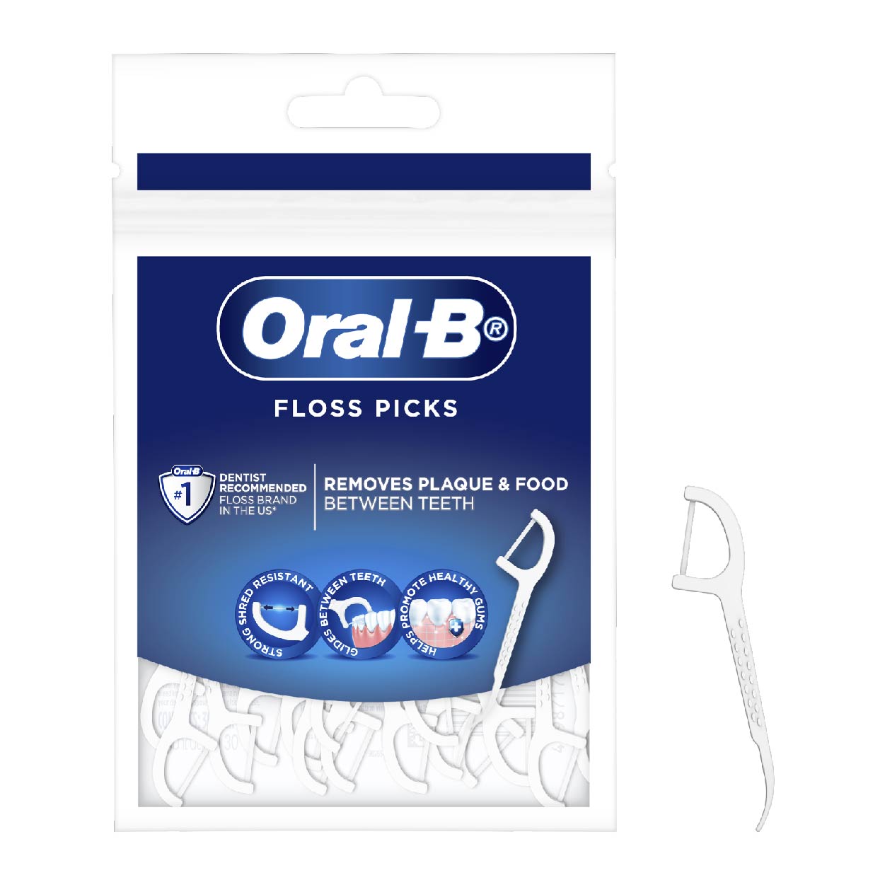 Oral B Dental Floss Picks 30s
