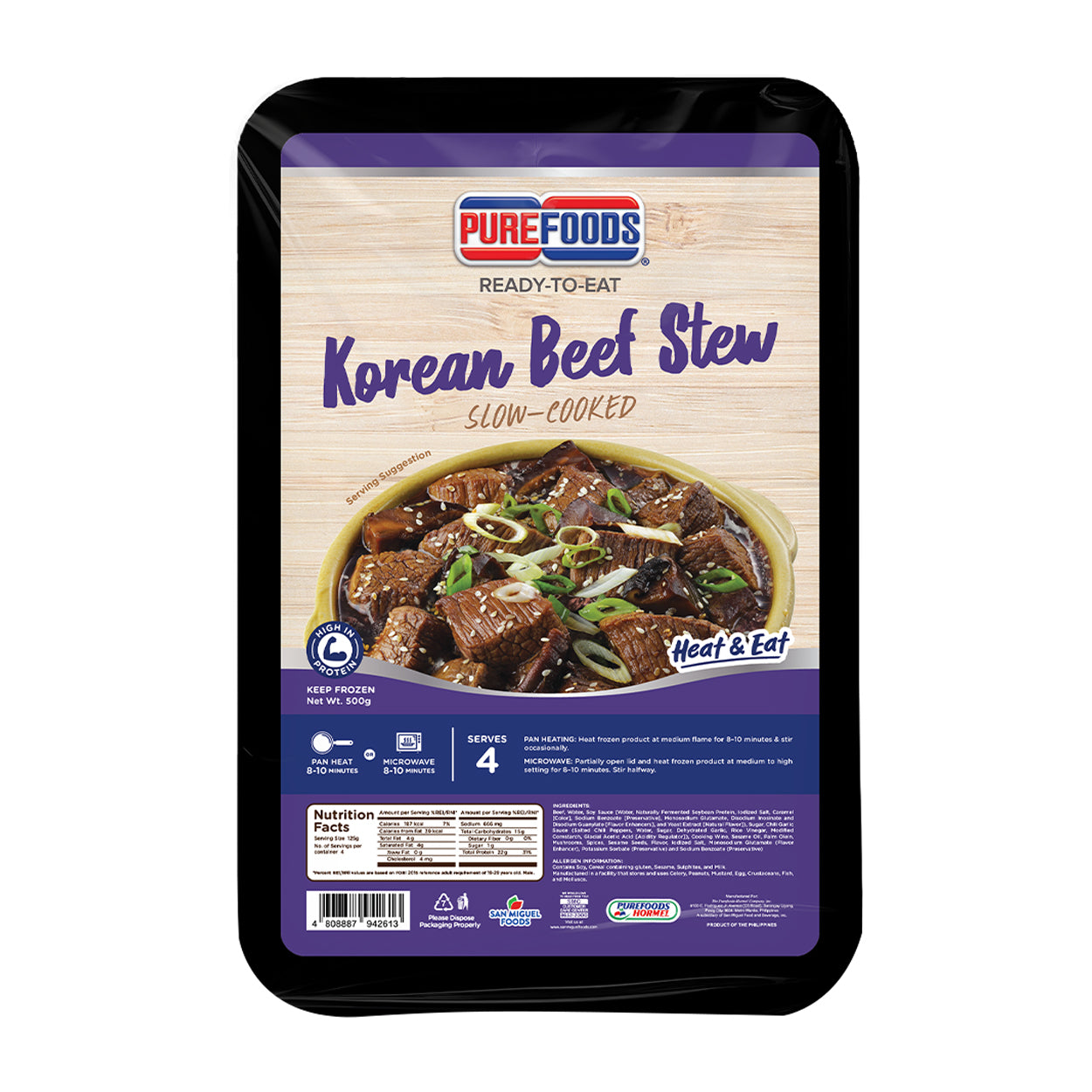 Purefoods Heat & Eat Korean Beef Stew 500g