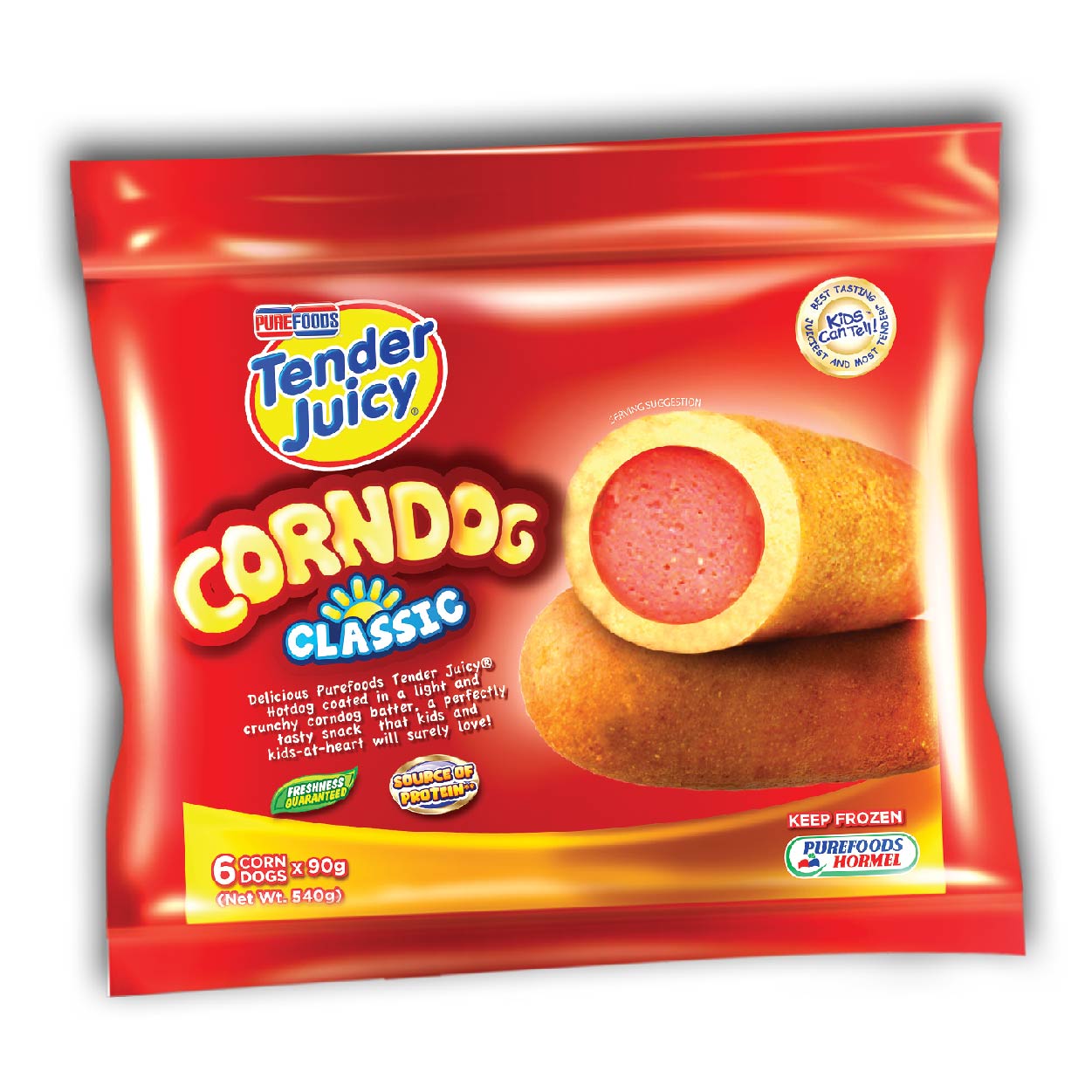 Purefoods Tender Juicy Classic Corndog 540g