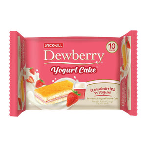 Jack 'n Jill Dewberry Yogurt Cake Strawberries 'n Yogurt 10x25g