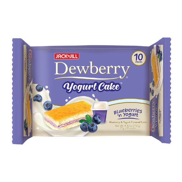 Jack 'n Jill Dewberry Yogurt Cake Blueberries 'n Yogurt 10x25g