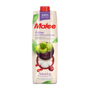 Malee 100% Mangosteen Mixed Pomegranate and Red Grape Juice 1L