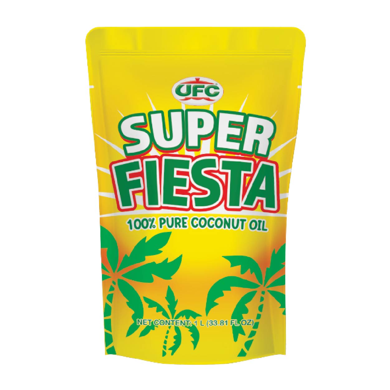 UFC Super Fiesta 100% Pure Coconut Oil Pouch 1L