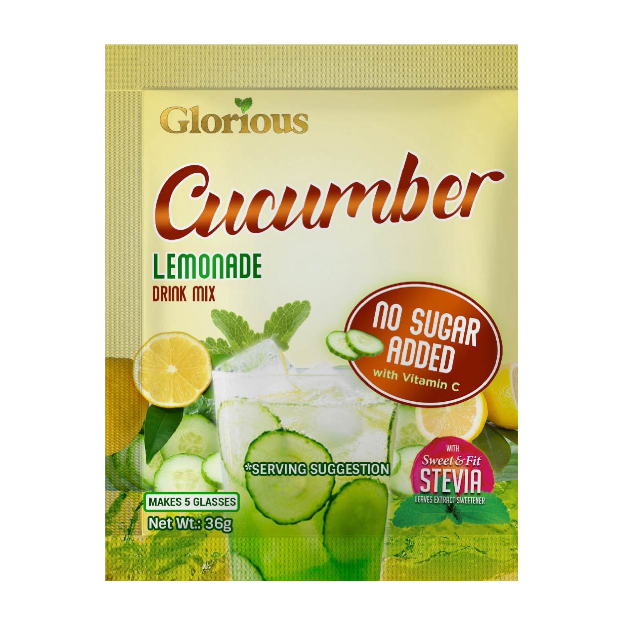 Glorious Cucumber Lemonade Drink Mix 36g