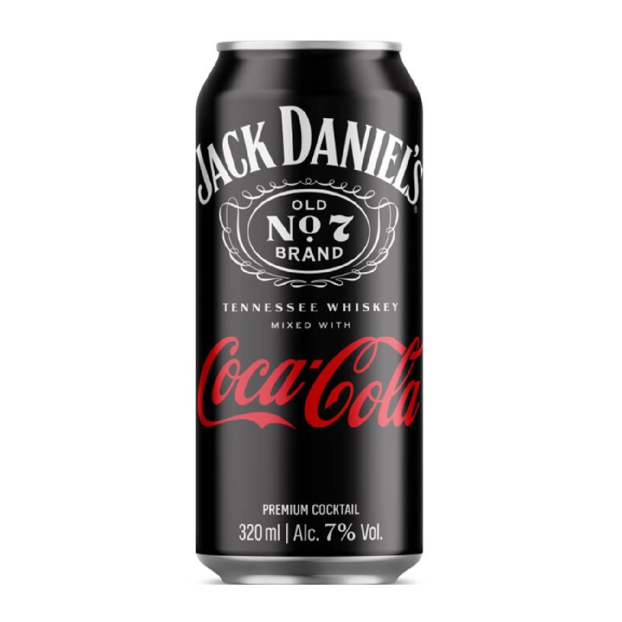 Jack Daniel's Tennessee Whiskey Mixed with Coke Coca-Cola 320ml