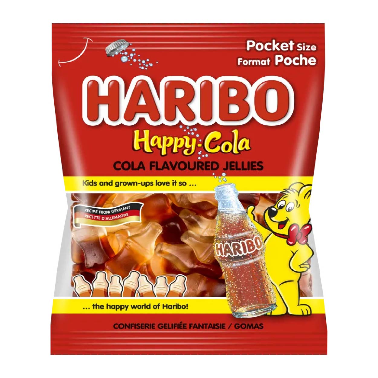 Haribo Happy Cola Jellies Gummy 80g