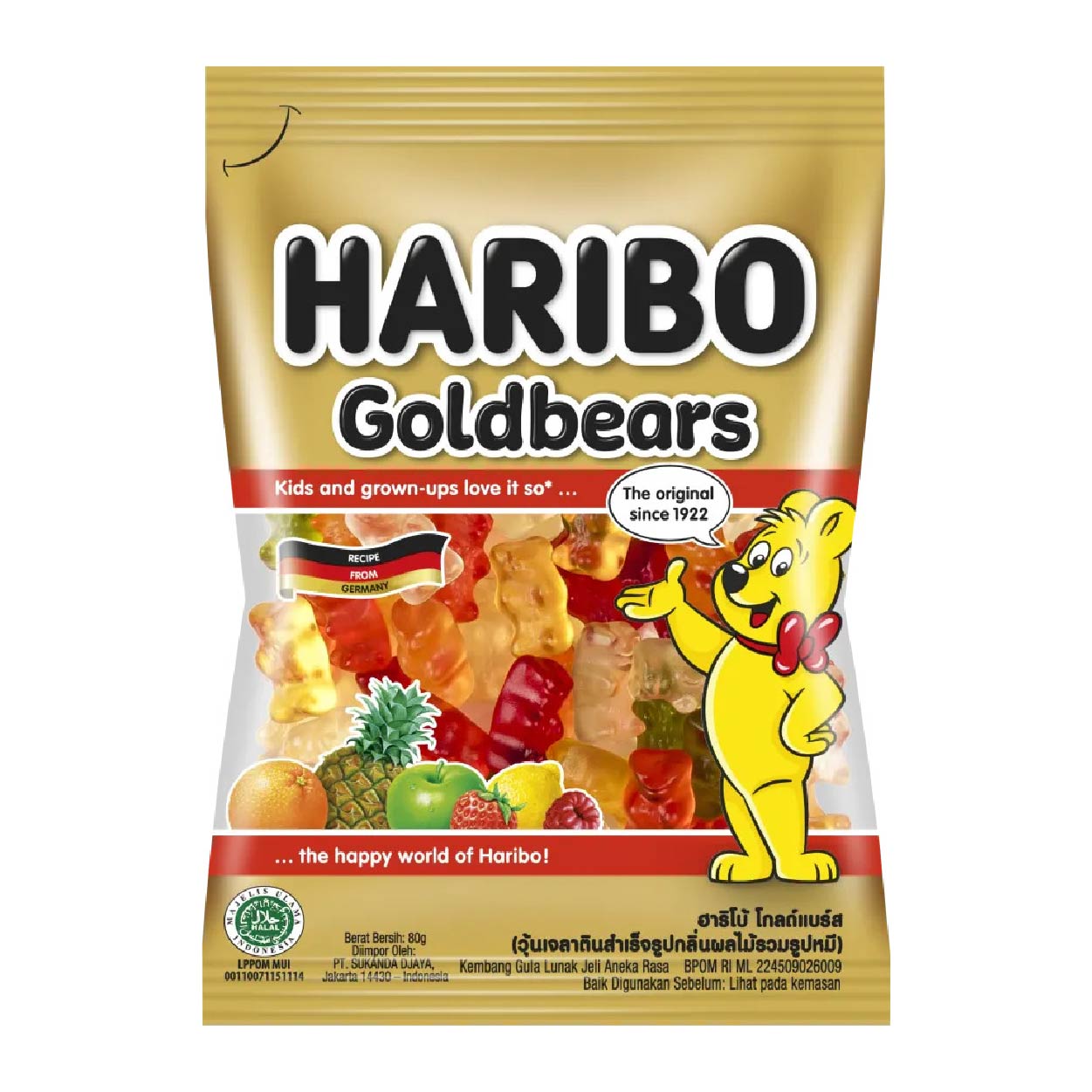 Haribo Goldbears Gummy 80g