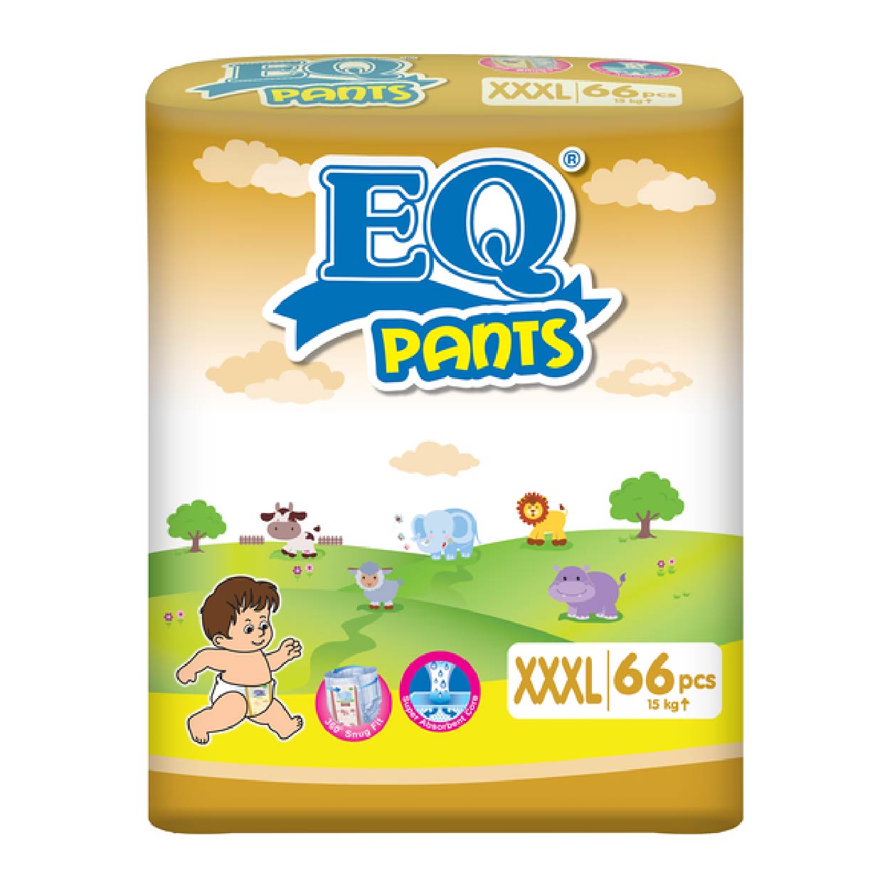 EQ Pants Baby Diaper XXXL 66s