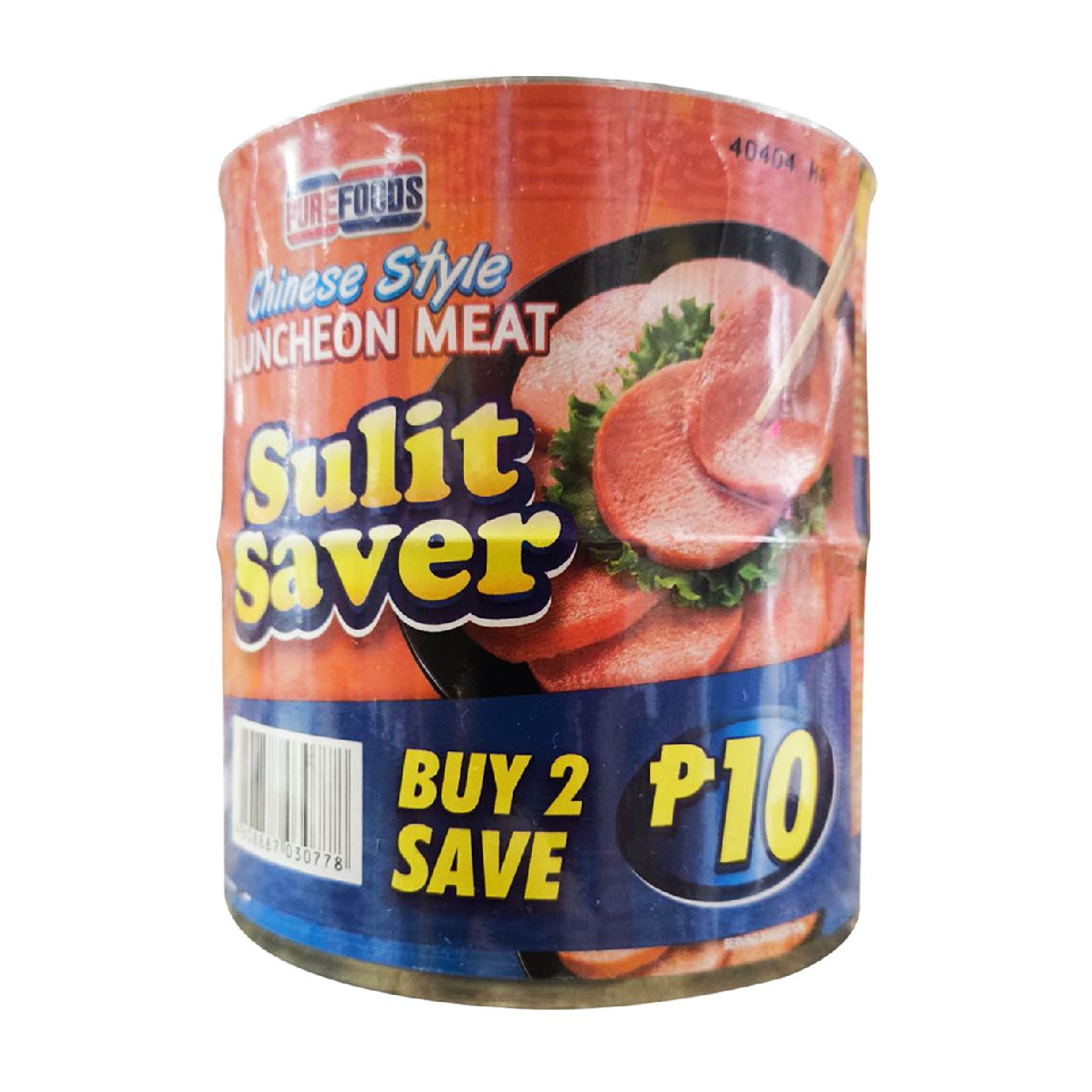 Purefoods Chinese Style Luncheon Meat 2x230g SAVE