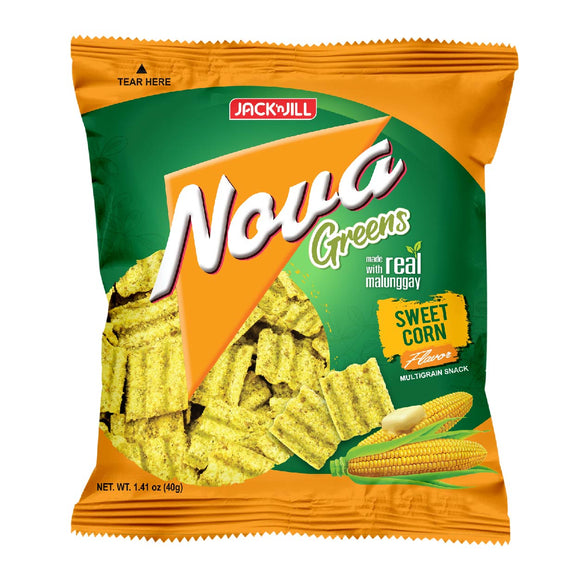 Nova Multigrain Greens Sweet Corn 40g