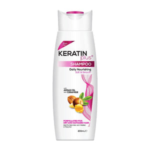 Keratin Plus Shampoo Daily Nourishing Soft & Smooth 200ml