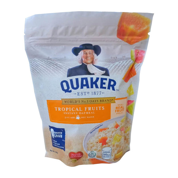 Quaker Instant Oatmeal Tropical Fruits 350g