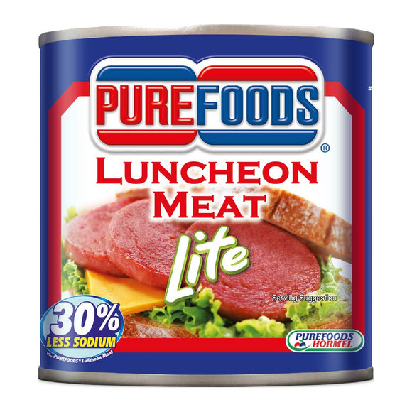 Purefoods Luncheon Meat Lite 30% Less Sodium 230g