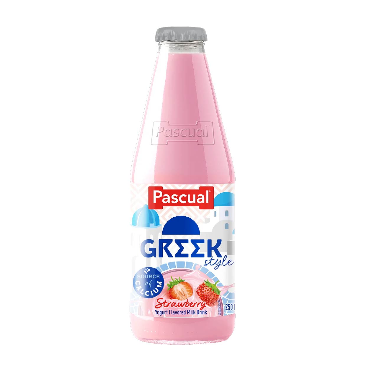 Pascual Greek Style Yogurt Flavored Milk Drink Strawberry 250ml