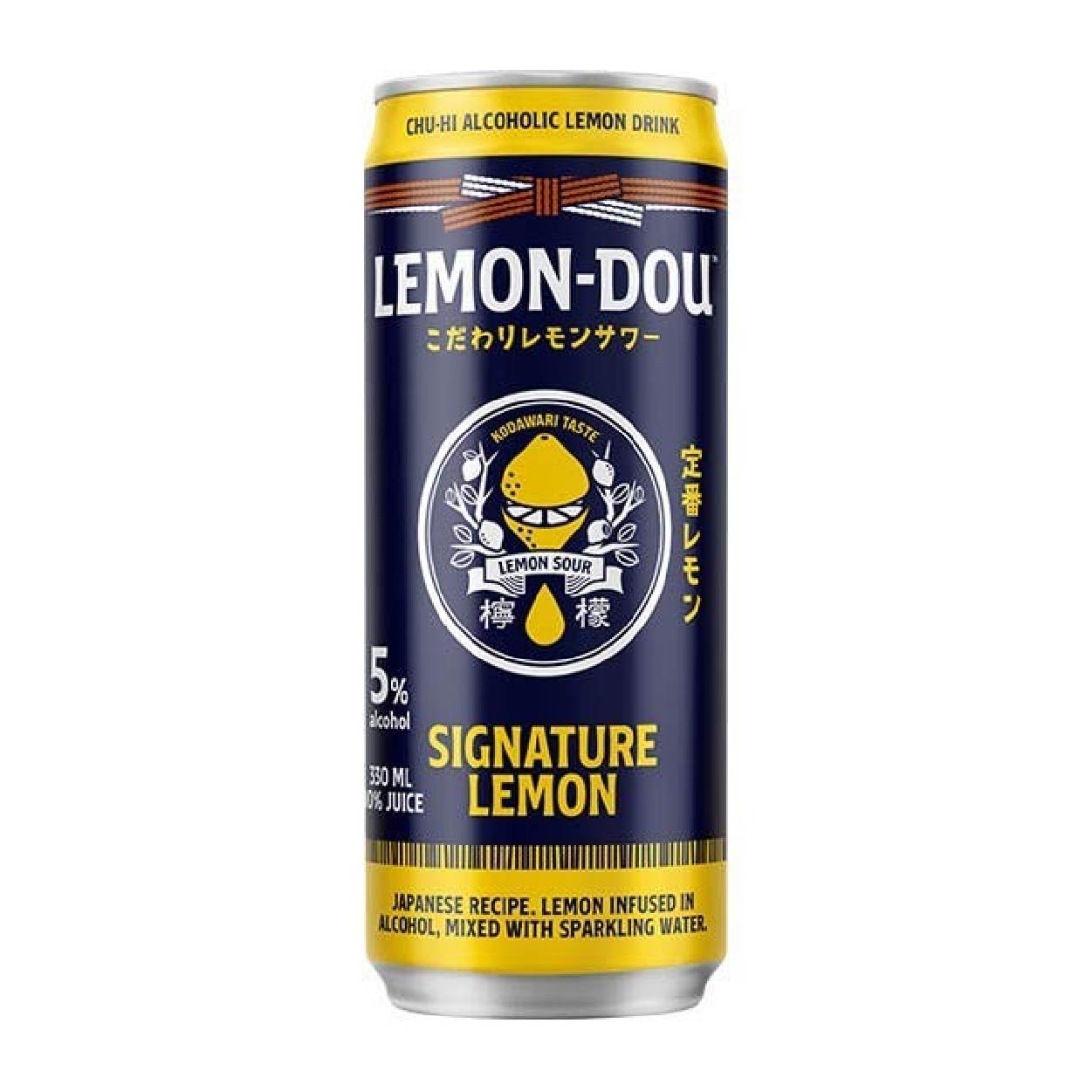 Lemon-Dou Signature Lemon Chu-Hi Alcoholic Lemon Drink 330ml