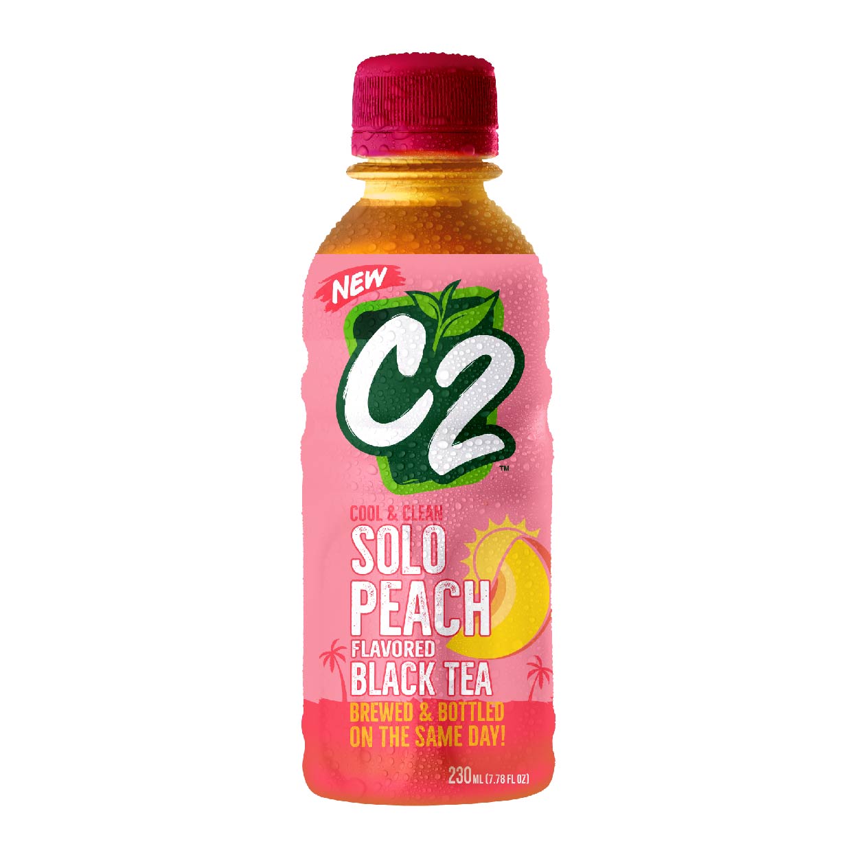 C2 Solo Peach Flavored Black Tea 230ml