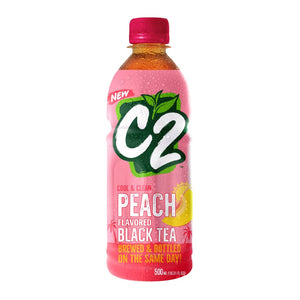 C2 Peach Flavored Black Tea 500ml