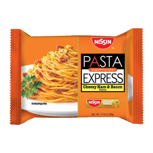 Nissin Pasta Express Cheesy Ham & Bacon 60g