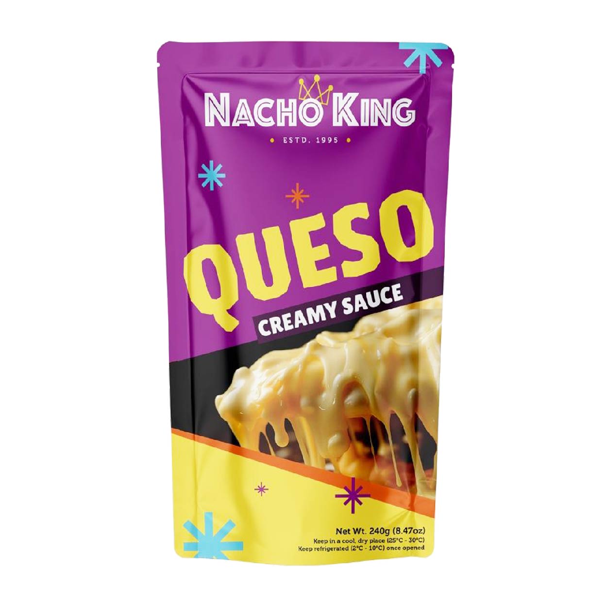Nacho King Queso Creamy Sauce 240g