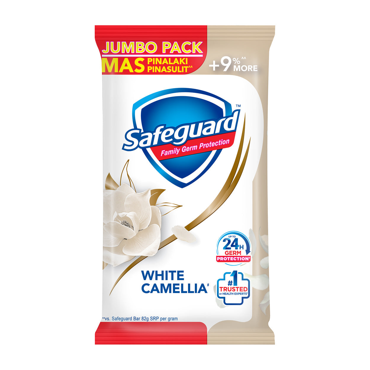 Safeguard Soap White Camellia Jumbo Pack 90g