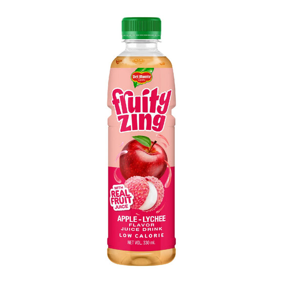 Del Monte Fruity Zing Apple Lychee Flavor Juice Drink 330ml