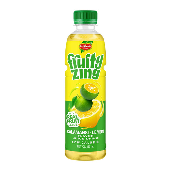 Del Monte Fruity Zing Calamansi Lemon Flavor Juice Drink 330ml