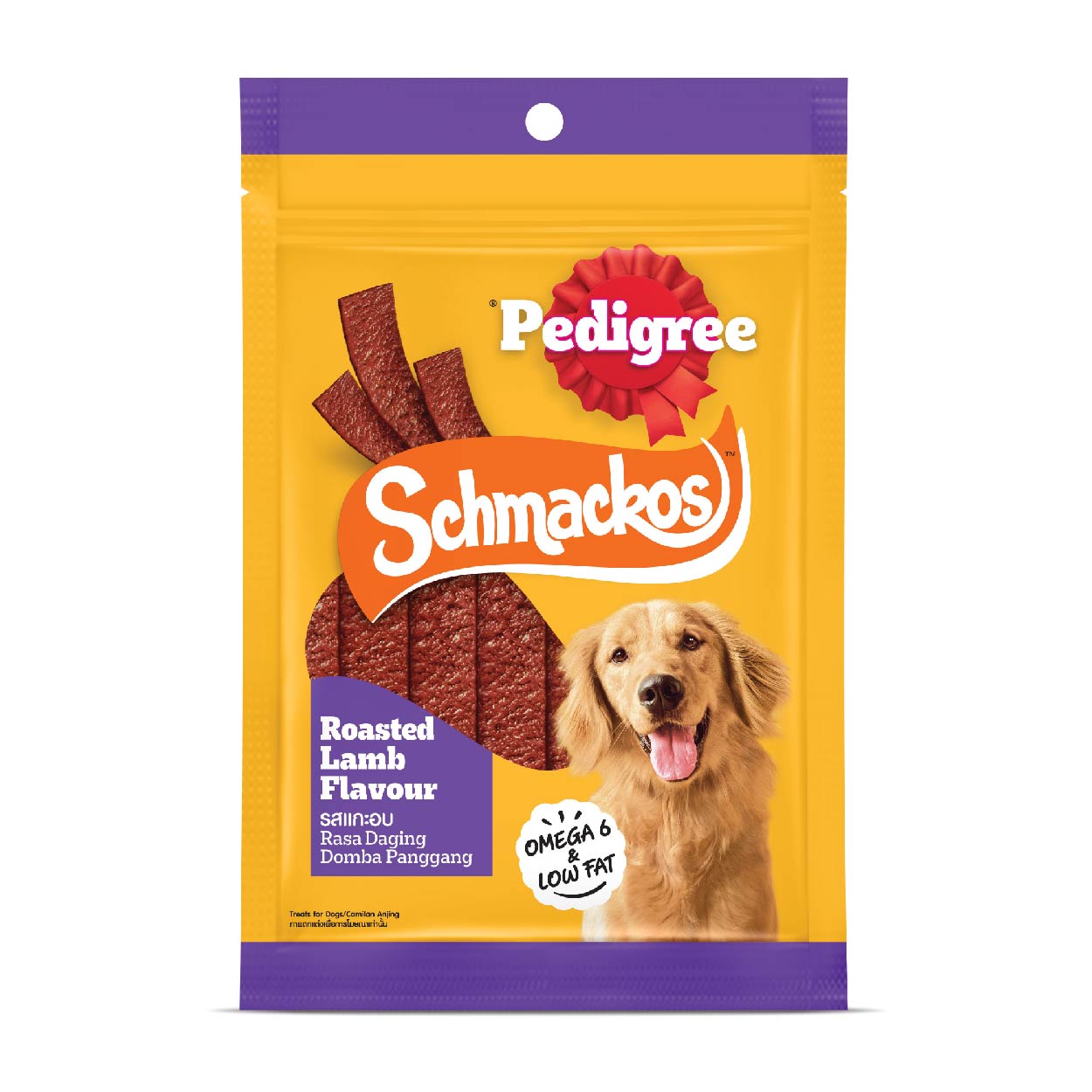 Pedigree Schmackos Roasted Lamb Flavour Dog Snacks 70g