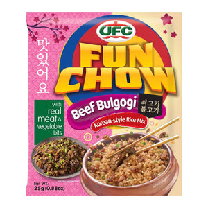 UFC Fun Chow Beef Bulgogi Korean-style Rice Mix 25g