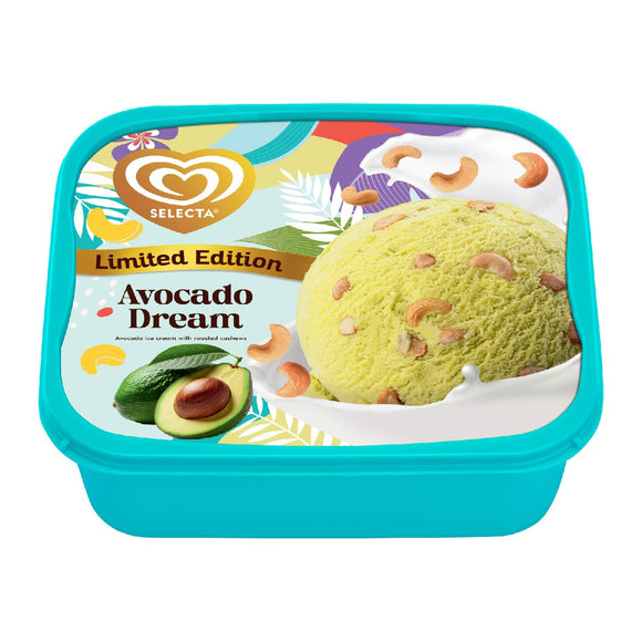 Selecta Limited Edition Avocado Dream Ice Cream 1.3L