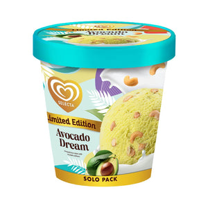 Selecta Limited Edition Avocado Dream Ice Cream Pint 450ml