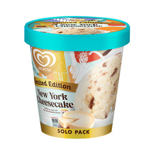 Selecta Limited Edition New York Cheesecake Ice Cream Pint 450ml