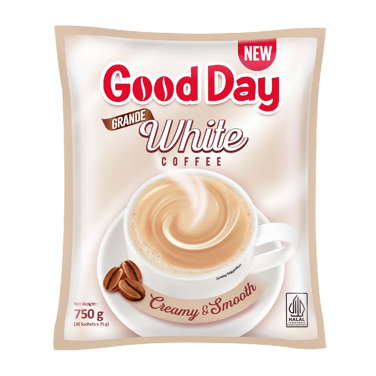Good Day Grande White Coffee Mix 30x25g