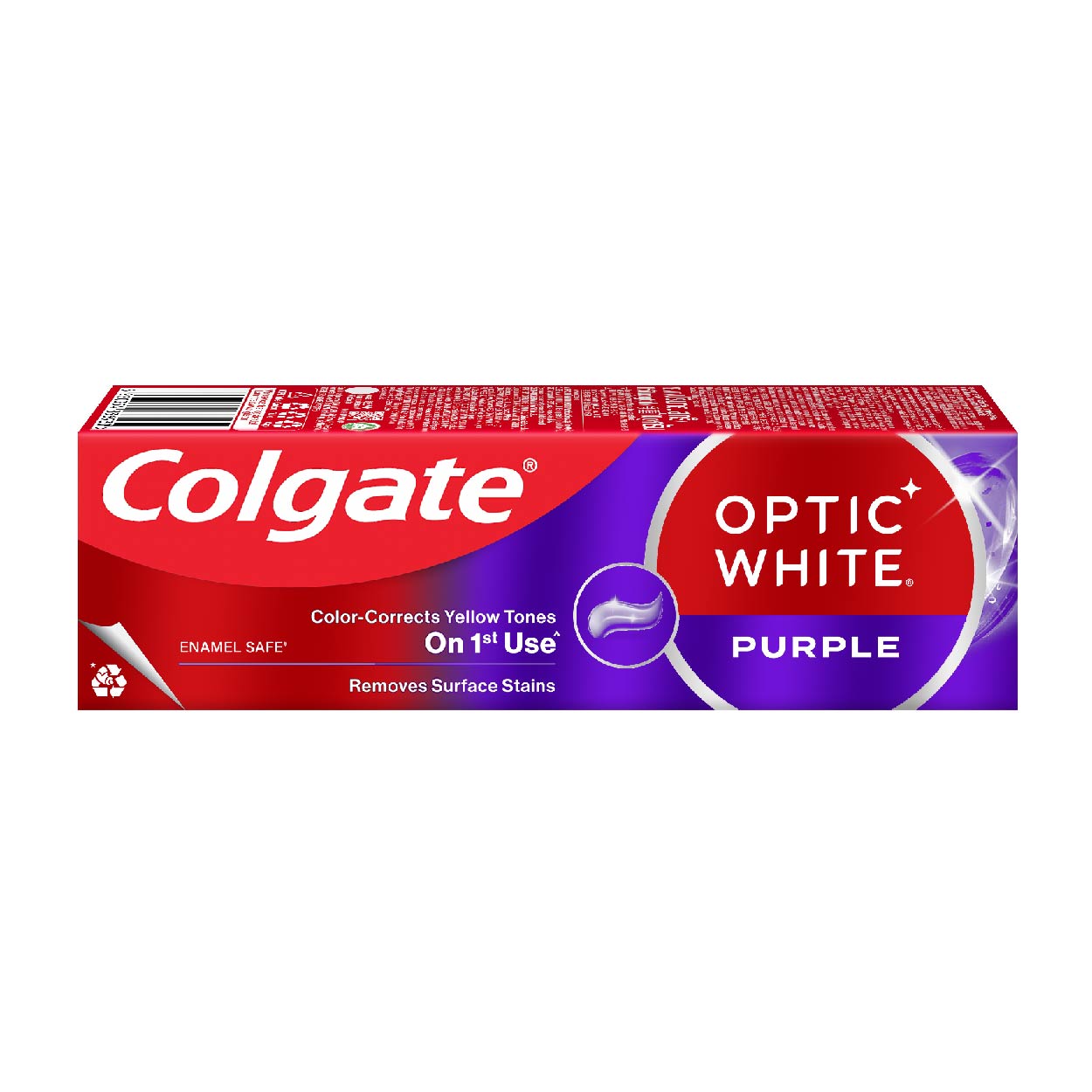 Colgate Toothpaste Optic White Purple 100g