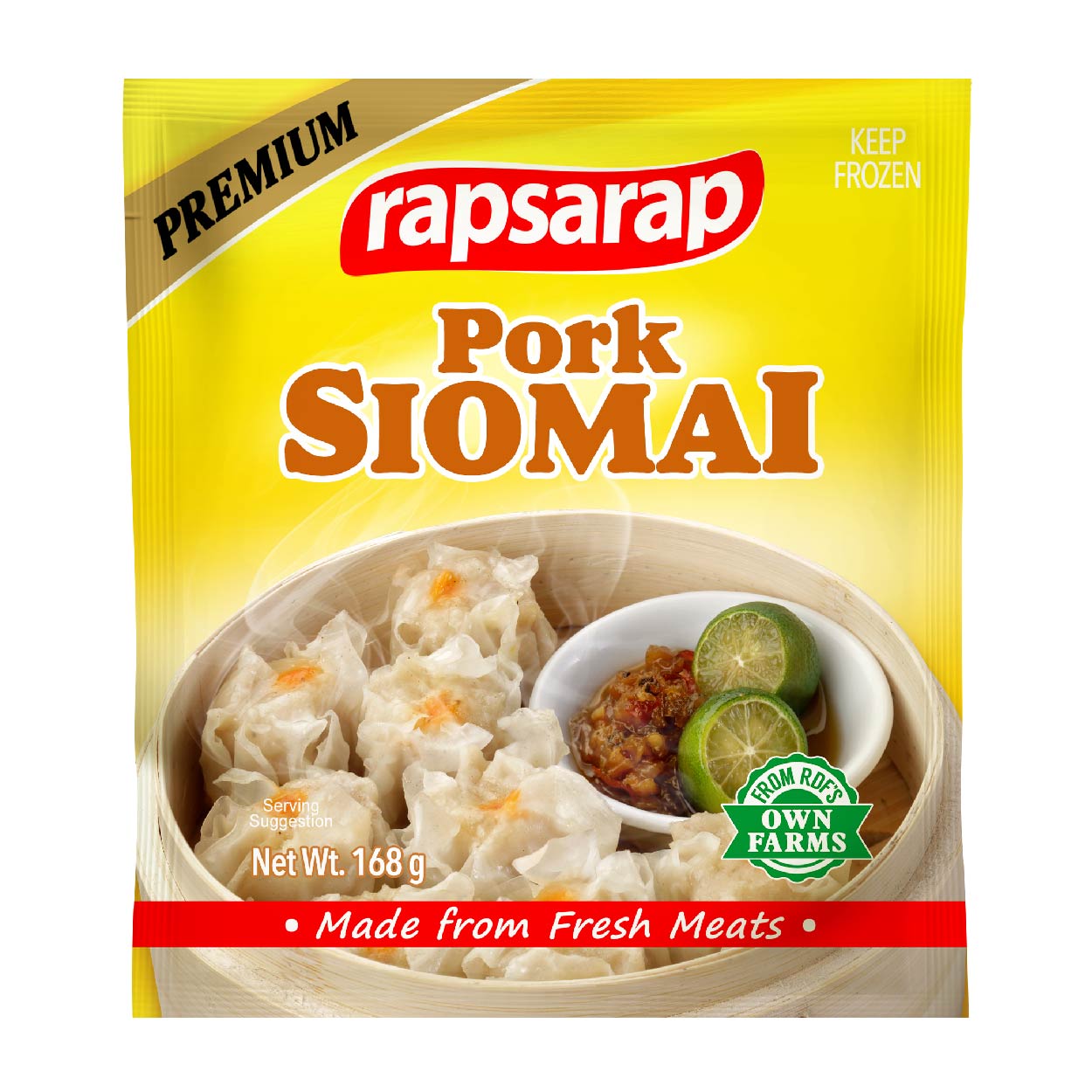 Rapsarap Pork Siomai 168g