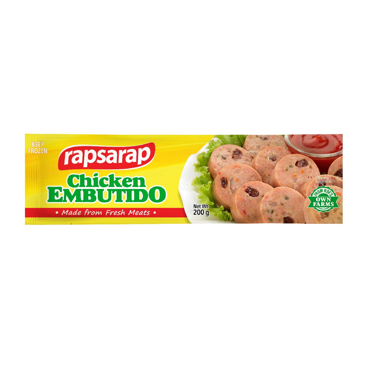 Rapsarap Chicken Embutido 200g