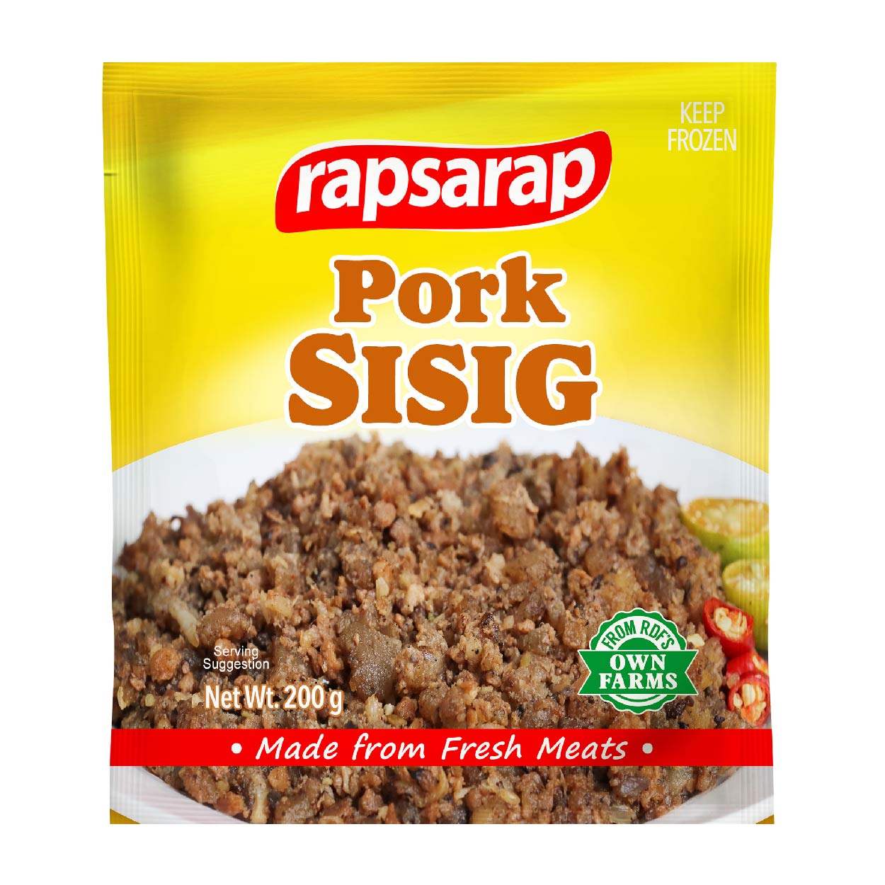 Rapsarap Pork Sisig 200g