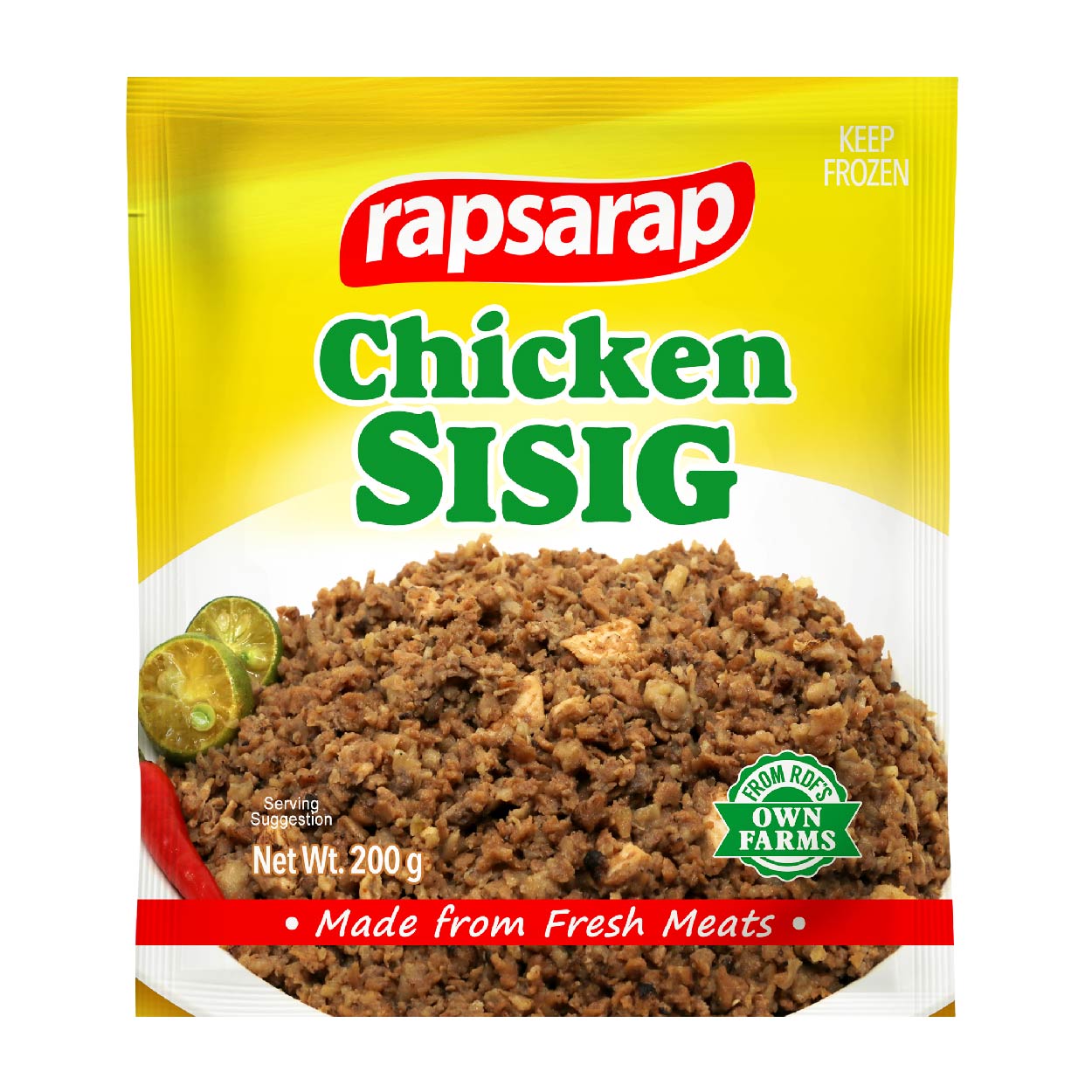Rapsarap Chicken Sisig 200g