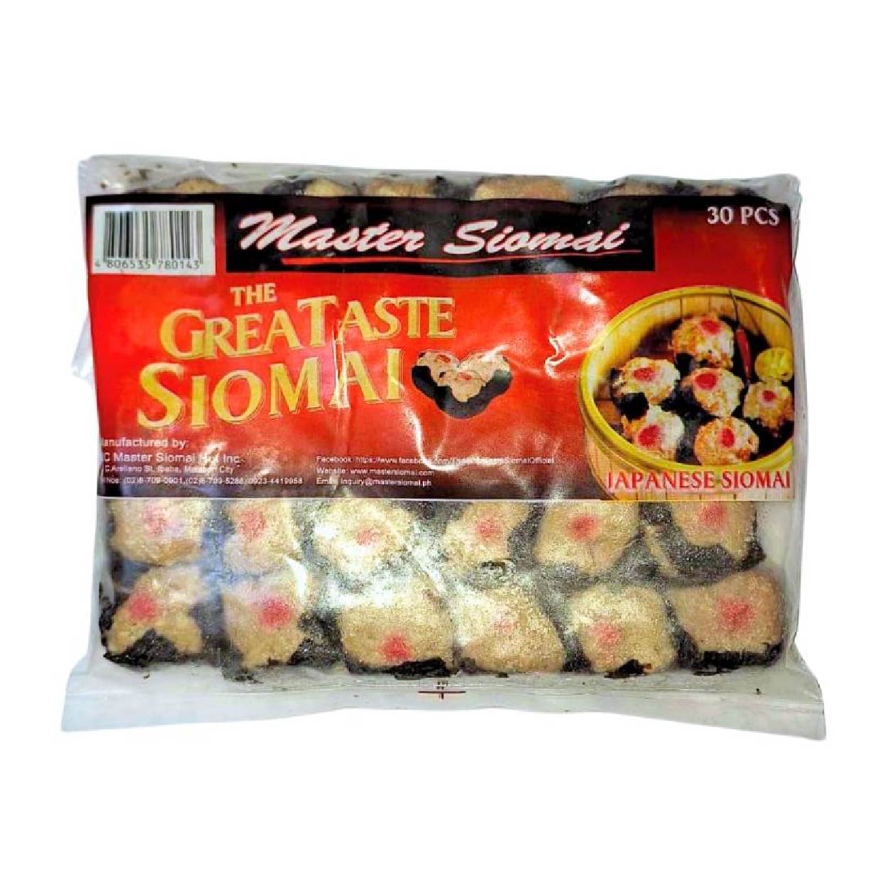 Master Siomai The Greataste Japanese Siomai 30s