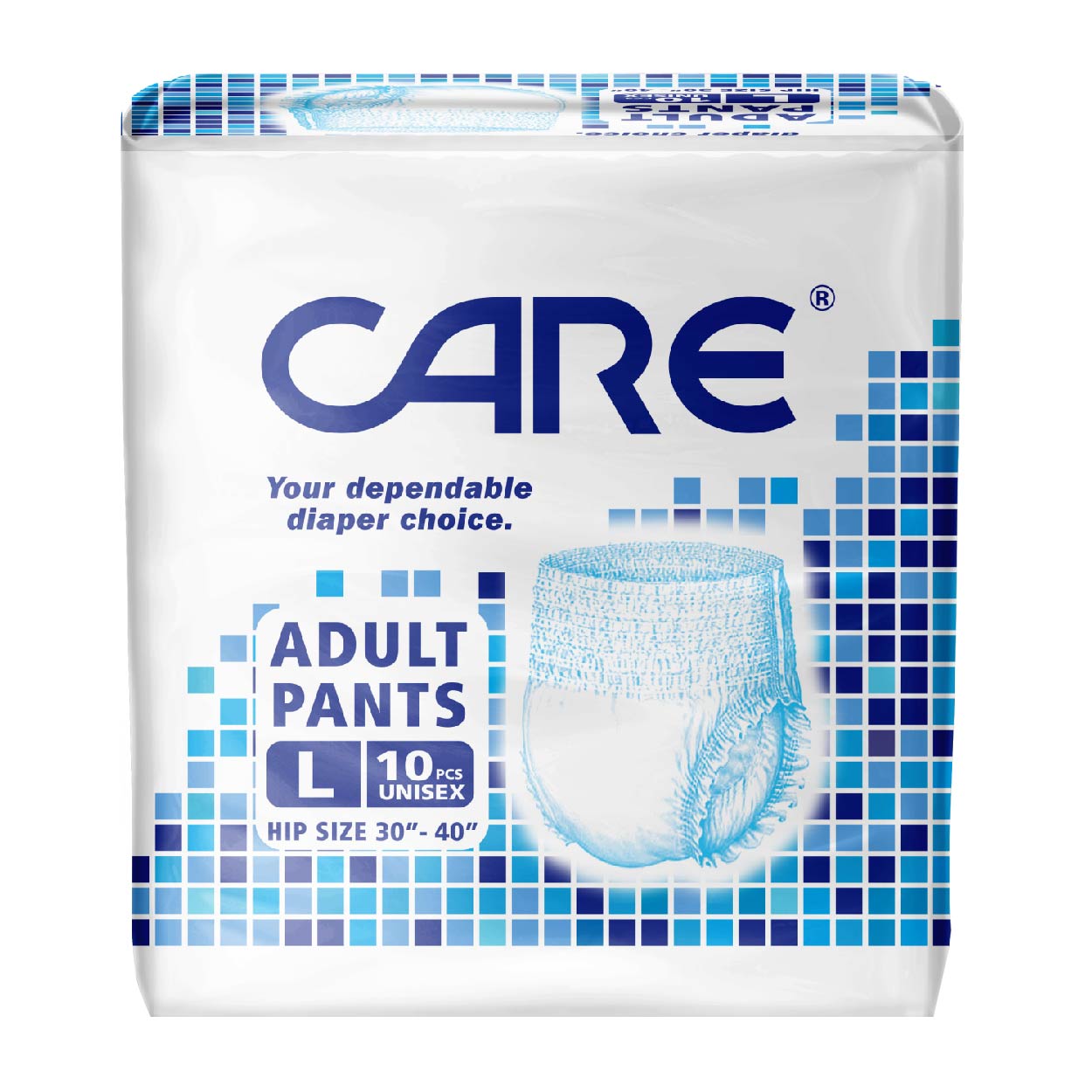 Care Adult Diaper Pants Large 10s