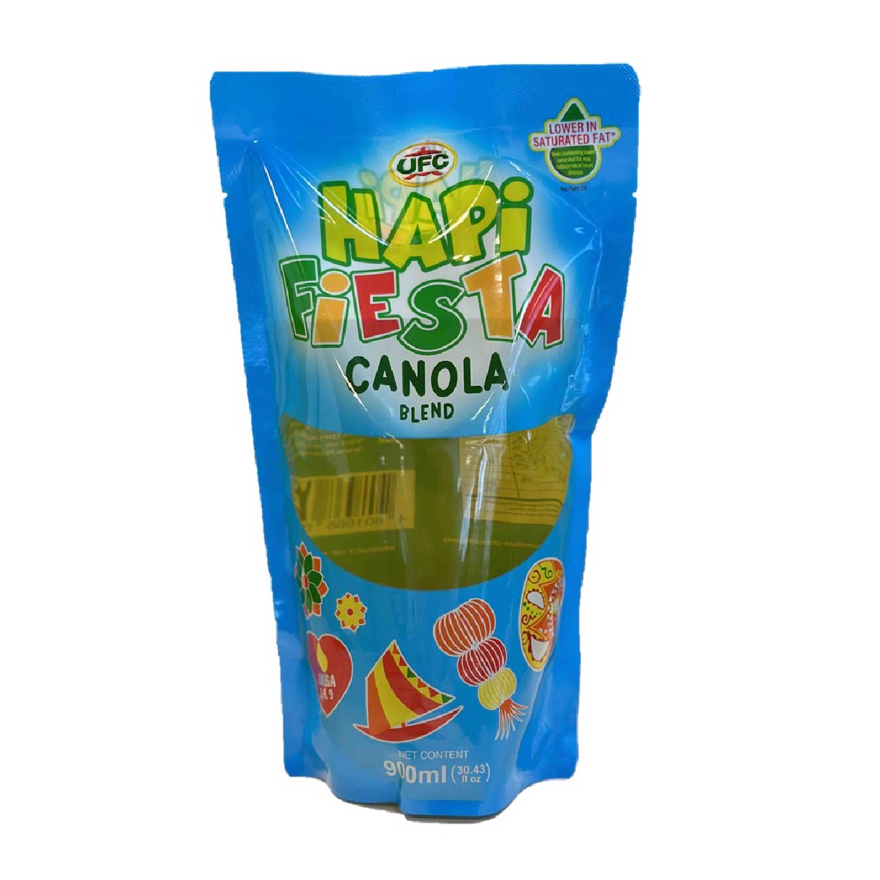 UFC Hapi Fiesta Canola Blend Oil Pouch 900ml