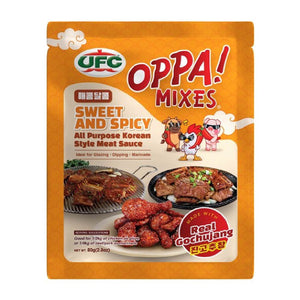 UFC Oppa! Mixes All Purpose KoreanStyle Meat Sauce Sweet&Spicy80g