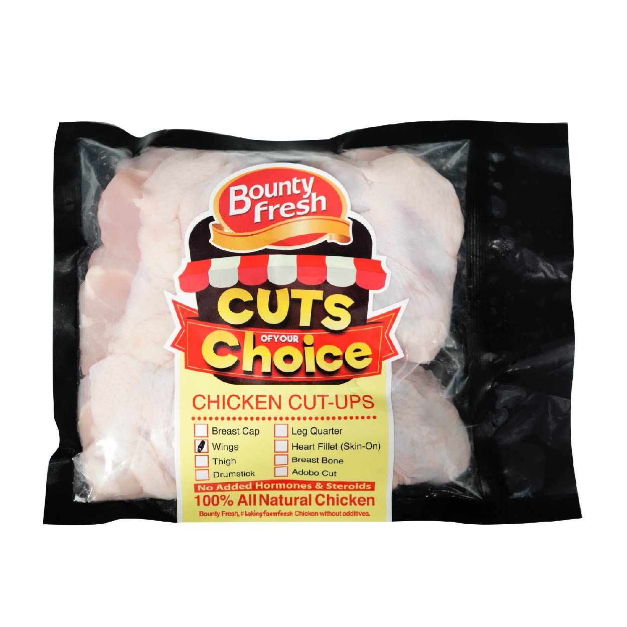 Bounty Fresh Cuts Of Your Choice Chicken Wings 500g