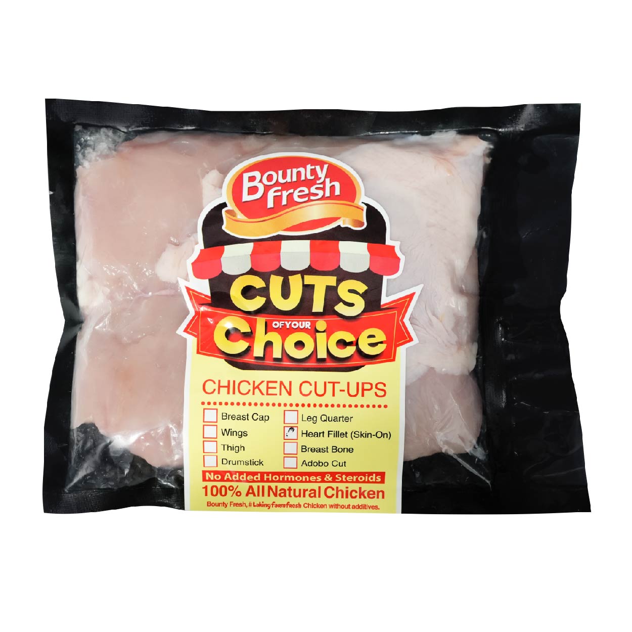 Bounty Fresh Cuts Of Your Choice Chicken Heart Fillet Skin-On500g